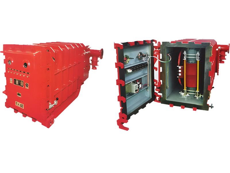 礦用隔爆兼本質(zhì)安全型高壓電抗式電磁起動器QJGK-200（300，400）/10（6）-（1000~3000）